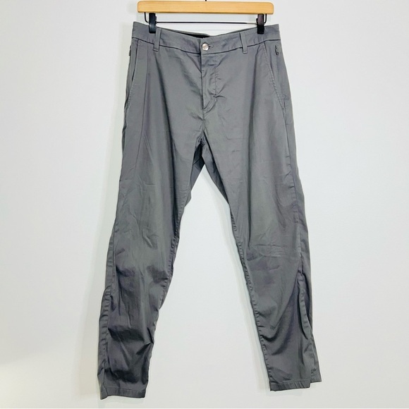 Birddogs Gray “Lee-I-Did-Alot-Of-Coka” Stretch Chino Pants 32W - Picture 3 of 7